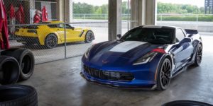 2018 Chevrolet Corvette sports car front view