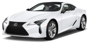 2018 Lexus LC sports car front view