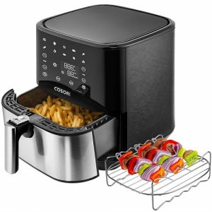 COSORI Stainless Steel Air Fryer - 5.8 Qt