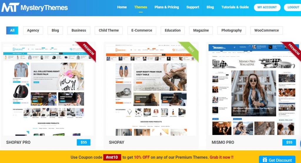 Latest mystery themes seo optimized wordpress templates