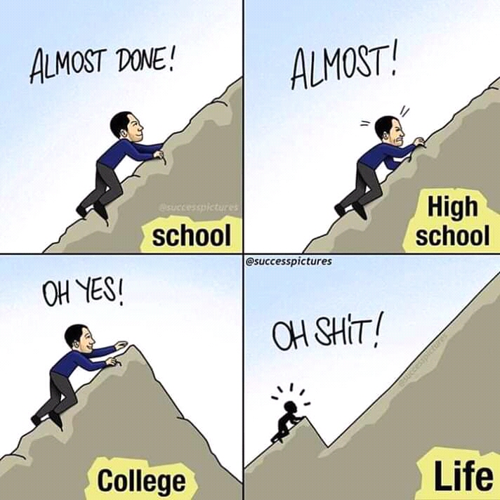 Real Life vs school