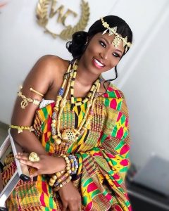 african brides attire for traditional wedding - instagram