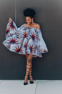 african print short easy to wear offshoulder ankara gown - etsy