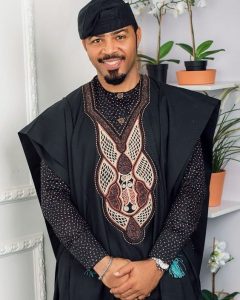 agbada outfit rocked by ramsey nouah on his 48th birthday - pinterest