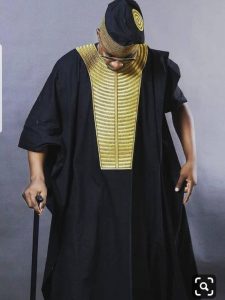 ankara agbada for real chiefs with Y shaped embroidery - etsy