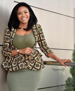 ankara wedding styles for curvy ladies - weddingdigestnaija