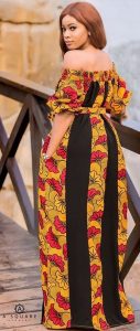 beautiful aso oke long gown for young mothers - momoaffrica