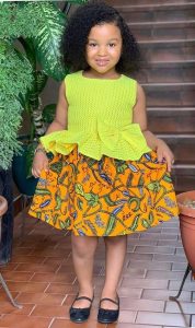 beautiful girls ankara ready made dress for girls - fashionruk