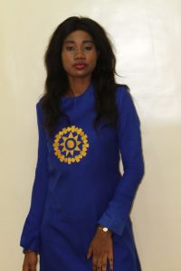 blue long sleeve plain ankara senator with star embroidery design - awalebiz