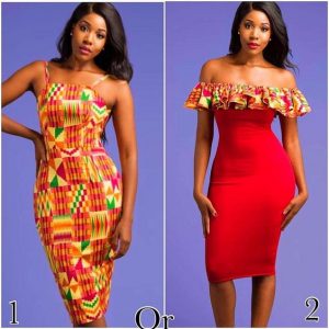 choose one kente gown style for party 1 or 2 - makeupwd