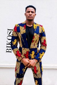 complete long sleeve african print suit for men - etsy