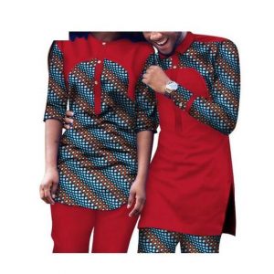 happy couples plain and pattern senator style - afrinspiration