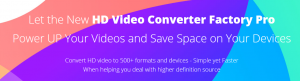 how to use the new hd video converter factory pro