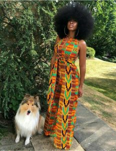 kente palazzo jumpsuit for ladies - etsy