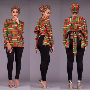 latest kente stylish top for first date or party - afrocosmopolitan