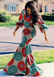 matured ladies ankara mermaid gown - etsy