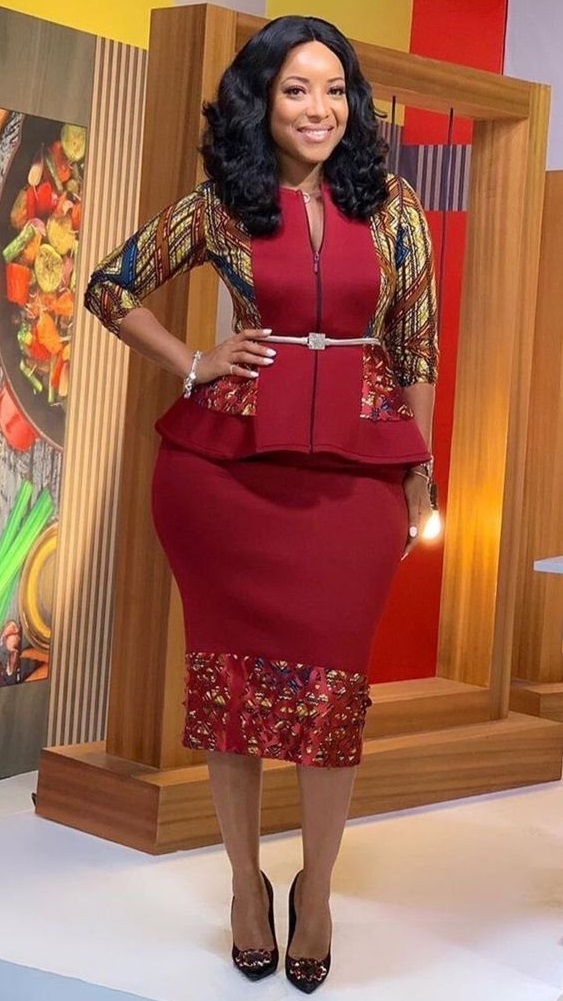 atiku skirt and blouse style