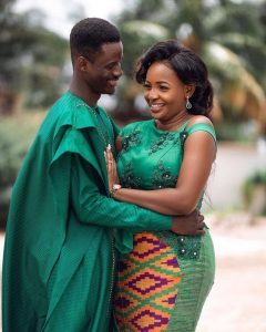 perfect colour combination style for couples who love green - instagram