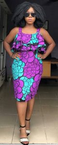 short sleeve ankara gown for teen girls - youtube