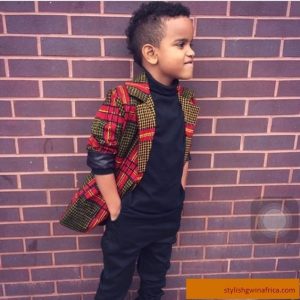 stylish ankara coat for kid boys - blog stylishgwinafrica