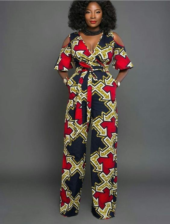 ankara palazzo jumpsuit