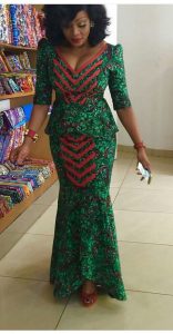 sweet moms ankara long skirt and blouse style - hairdesign blogares