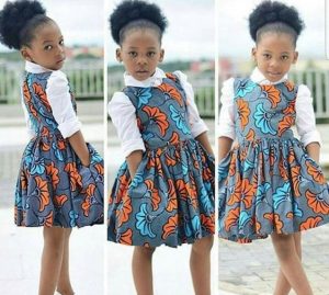 triplet girl kids ankara pinafore style - etsy