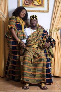 wedding anniversaries can also be celebrated with royal kente style - pinterest