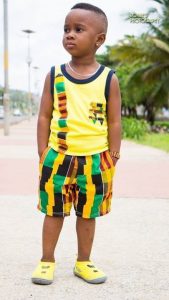 young nigga ankara singlet style with short - thefashionparlour