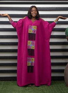 asake oge launched this ankara kaftan style for bossy ladies - bellanaija