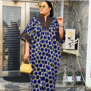 Ankara kaftan cheap gown