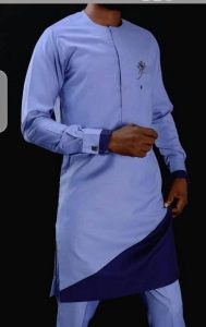 elegant men african prints kaftan with long sleeves - etsy