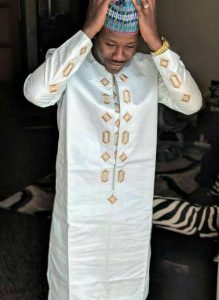 fashion men ankara kaftan with cute embroidery and cap - etsy