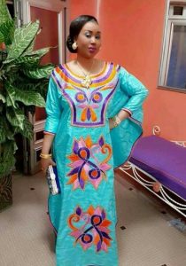 gorgeous ankara kaftan dress with adorable embroidery - pinterest