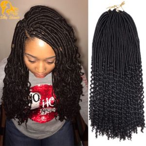 time consuming loc style but cute - africanamericanhairstylevideos