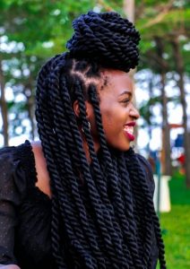 twists hairstyle that looks like a load but adorable - tukesquest