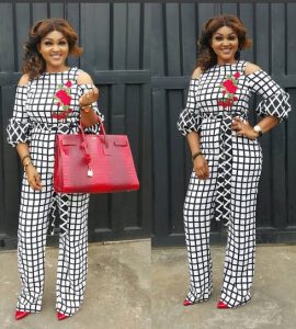 stylish ankara palazzo jumpsuit style for classy ladies