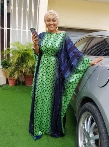 long ankara boubou gown style for young ladies