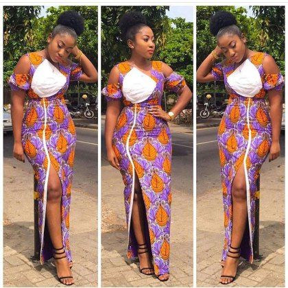 100 Latest Ankara Styles for Young Ladies | Celebrities Fashions