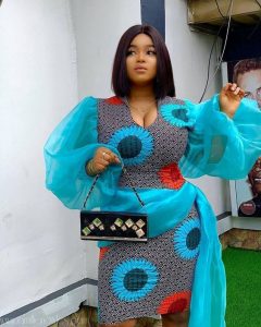 cute ankara short gown style for wedding, plus size, curvy, busty ladies fashion