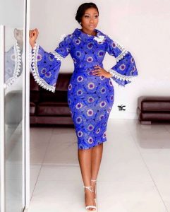 cute ankara short gown for pretty ladies