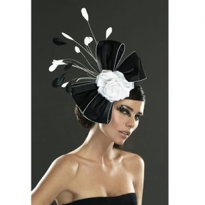 classy carnival fascinator headpiece style