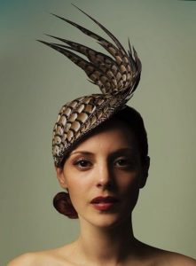 eagle wings shaped fascinator headpiece style for carnival