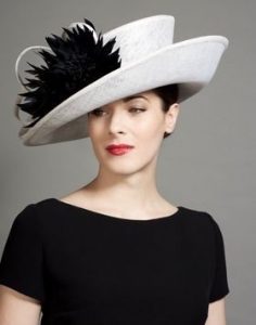 Ladies cowboy fascinator hat style