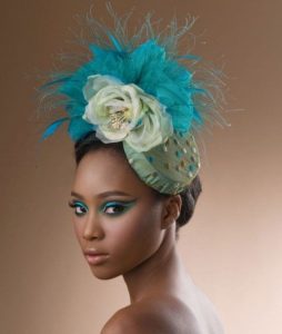 bridal fascinator headpiece style