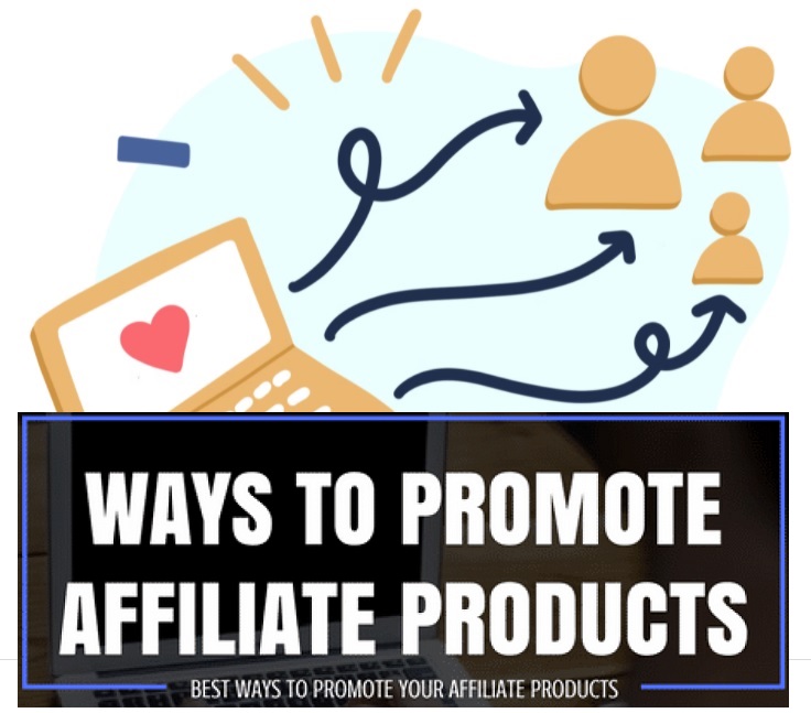 ways to promote affiliate products and make money with or without a website