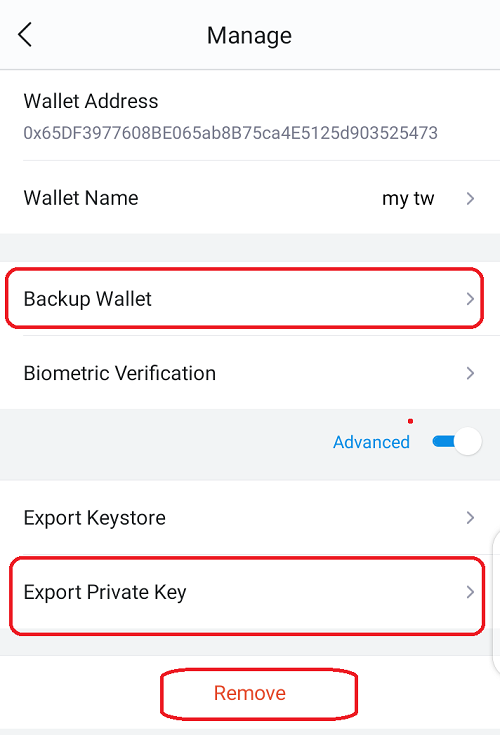 how to access your wallet recovery phrase and private key of your private wallet