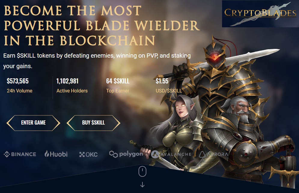 how to play cryptoblades blockchain game and make money