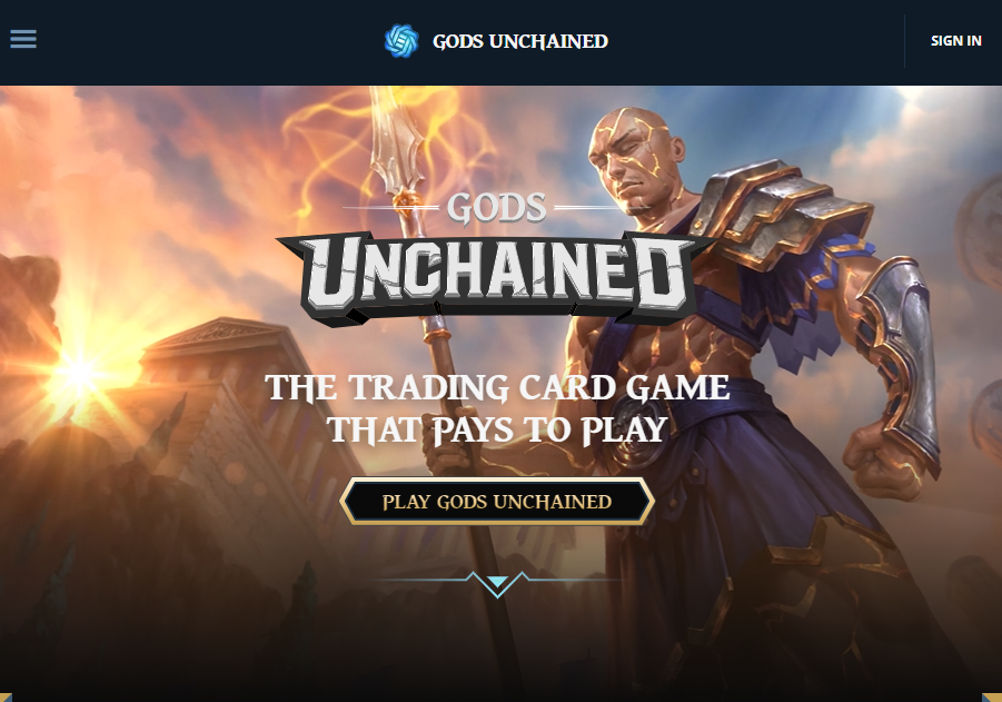 how to play gods unchained blockchain game and make money