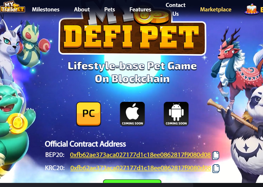 how to play my defi pet blockchain game and make money